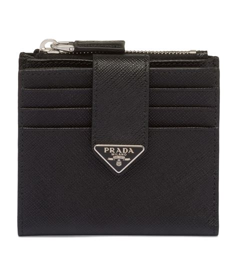 prada bifold card holder|More.